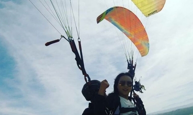 Paragliding in Pamukkale