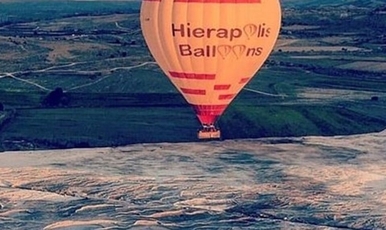 Daily Pamukkale Hot Air Balloon Flights