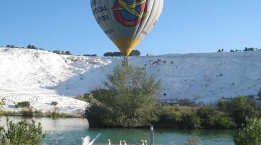 Daily Pamukkale Hot Air Balloon Flights