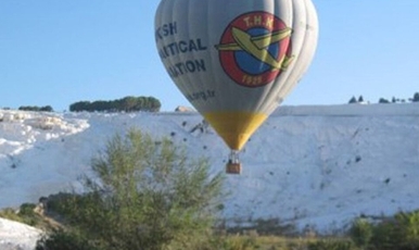 Daily Pamukkale Hot Air Balloon Flights