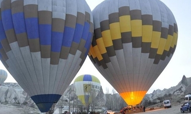 Daily Pamukkale Hot Air Balloon Flights