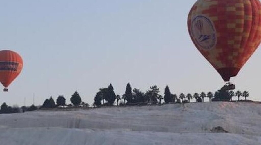 Daily Pamukkale Hot Air Balloon Flights