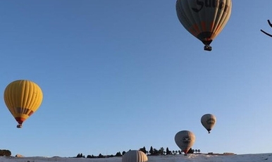 Daily Pamukkale Hot Air Balloon Flights