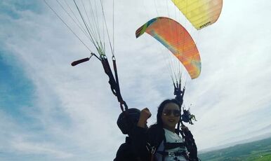 Paragliding in Pamukkale